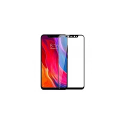 Cristal templado Full Glue 11D Premium Xiaomi Mi 8 Protector de Pantalla Curvo Negro