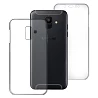 Funda Doble Samsung Galaxy A6 2018 Silicona Transparente Delantera y Trasera