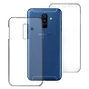 Funda Doble Samsung Galaxy A6 PLUS 2018Silicona Transparente Delantera y Trasera