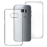 Funda Doble Samsung Galaxy S7 EDGE Silicona Transparente Delantera y Trasera