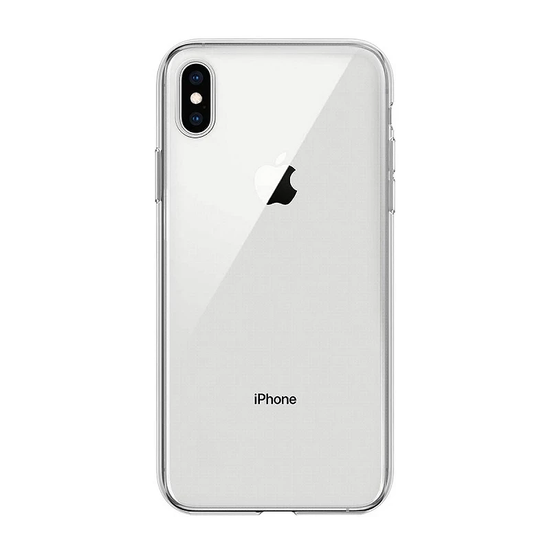 Funda Silicona iPhone Xs Max Transparente Ultrafina