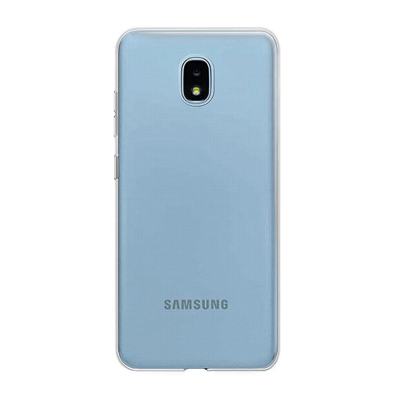 Caso de silicone Samsung Galaxy J3 2018 Transparente Ultrafino