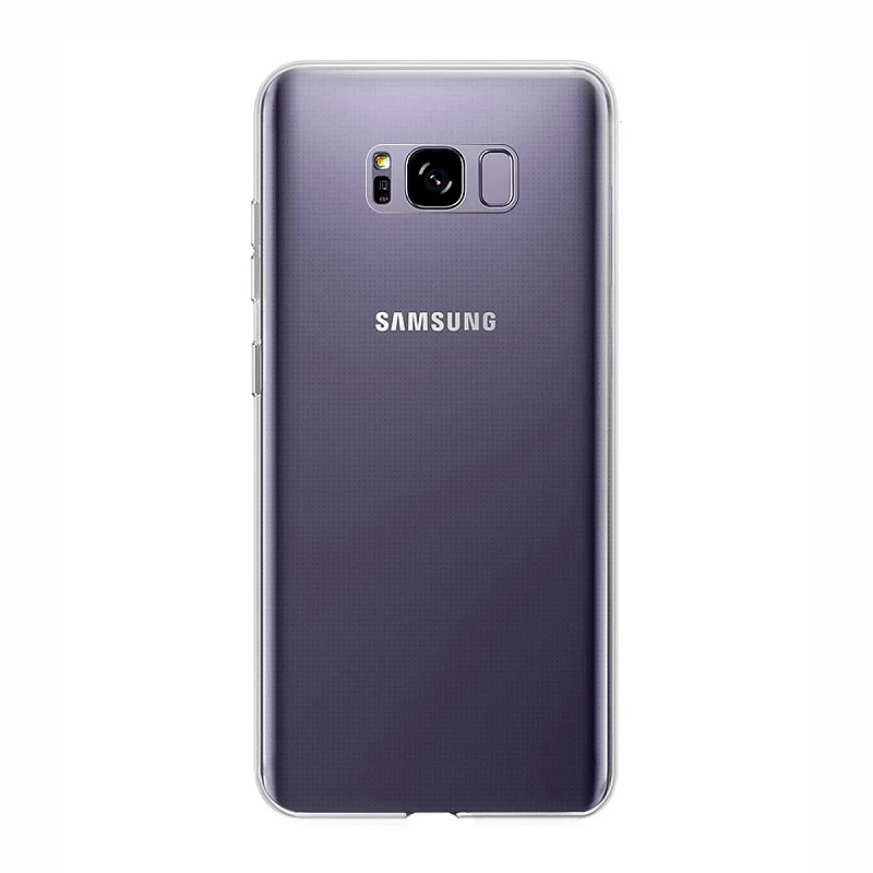 Caso de silicone Samsung Galaxy S8 Plus transparente Ultrafino