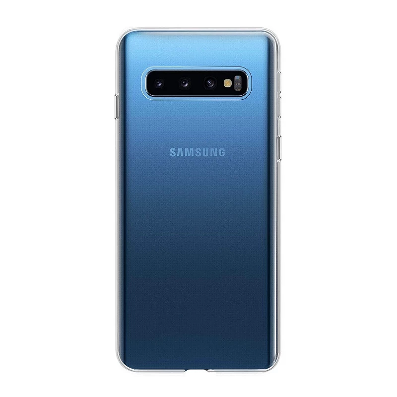 Funda Silicona Samsung Galaxy S10 Transparente Ultrafina