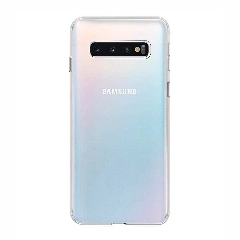 Funda Silicona Samsung Galaxy S10 Plus Transparente Ultrafina