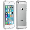 Caso Antigolpe iphone 5 / 5S / SE Gel transparente com cantos reforçados