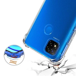 Caso Antigolpe iphone 8 Plus Gel transparente com cantos Reforçado