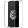 Funda Doble Xiaomi Redmi 5A Silicona Transparente Delantera y Trasera