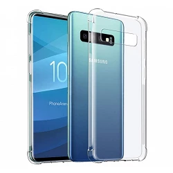 Funda Antigolpe Samsung Galaxy S10 Plus Gel Transparente con esquinas Reforzadas