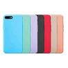 Caso de silicone Soft iphone 7 / 8 Plus disponível em várias cores