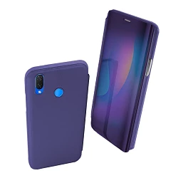 Funda Flip con Stand Huawei P Smart Plus Clear View - 6 Colores