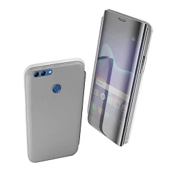 Funda Flip con Stand Huawei Y9 2018 Clear View - 6 Colores