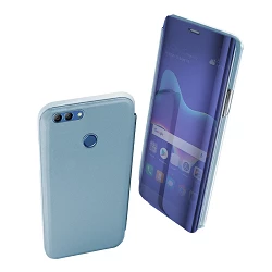 Funda Flip con Stand Huawei Y9 2018 Clear View - 6 Colores