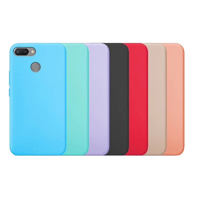 Funda Silicona Suave Xiaomi Redmi 6 / 6A disponible en 7 Colores