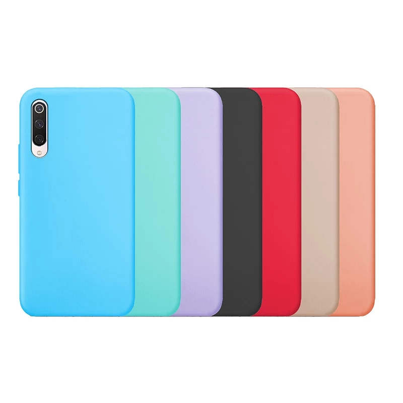 Funda Silicona Suave Xiaomi Mi 9 disponible en 9 Colores
