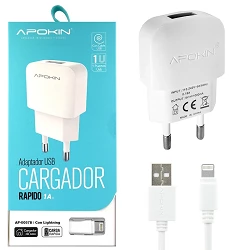 Cargador Red APOKIN 1A +...