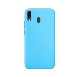 Funda Silicona Suave Samsung Galaxy M20 disponible en 10 Colores