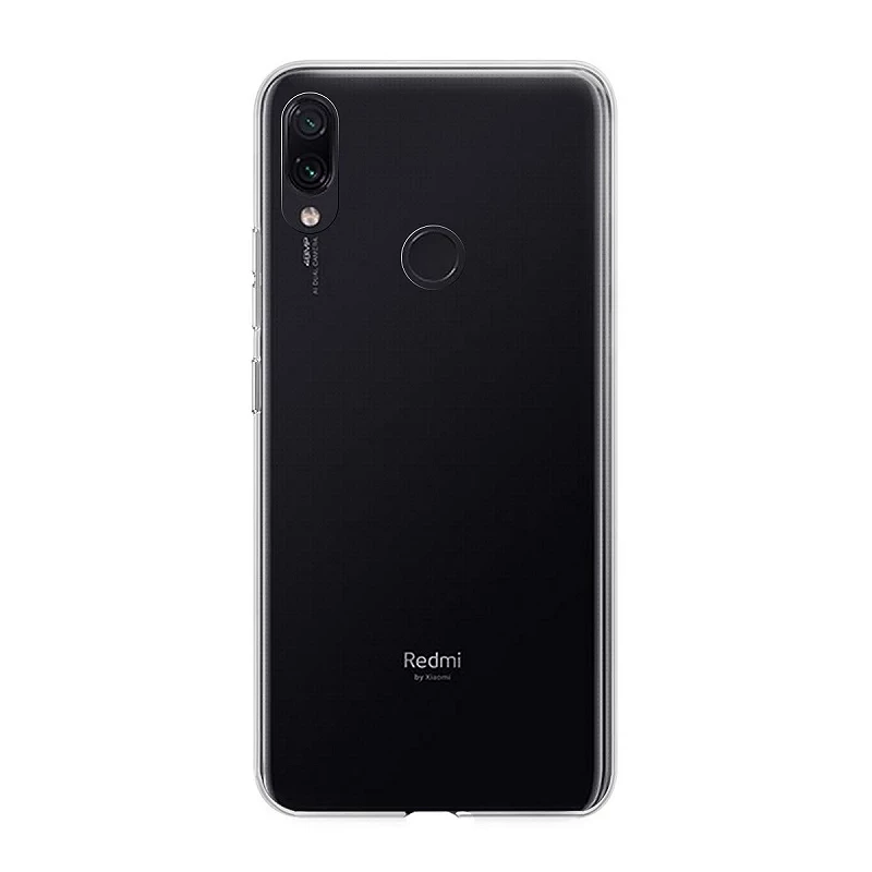 Caso de silicone Xiaomi Redmi Note 7 Transparente Ultrafino