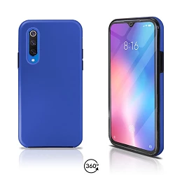Funda Doble Xiaomi Mi 9 Silicona Delantera y Trasera - 4 Colores
