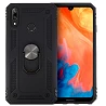 Funda Aluminio Antigolpe Huawei Y7 2019 con Imán y Soporte de Anilla 360