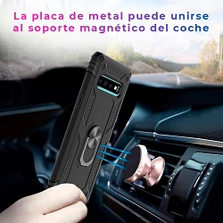 Funda Aluminio Antigolpe IPhone 6 / 7 / 8 con Imán y Soporte de Anilla 360