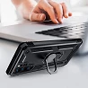 Funda Aluminio Antigolpe IPhone 6 / 7 / 8 con Imán y Soporte de Anilla 360