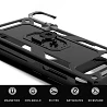 Funda Aluminio Antigolpe IPhone X / XS con Imán y Soporte de Anilla 360