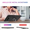 Funda Aluminio Antigolpe IPhone X / XS con Imán y Soporte de Anilla 360