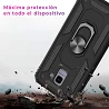 Funda Aluminio Antigolpe IPhone X / XS con Imán y Soporte de Anilla 360