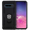 Funda Aluminio Antigolpe Samsung Galaxy S10 con Imán y Soporte de Anilla 360