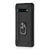 Funda Aluminio Antigolpe Samsung Galaxy S10 con Imán y Soporte de Anilla 360