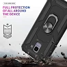 Funda Aluminio Antigolpe Samsung Galaxy S10E con Imán y Soporte de Anilla 360
