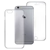 Funda Doble iPhone 6 Plus / 6s Plus Silicona Transparente Delantera y Trasera