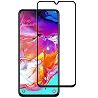 Cristal templado Full Glue 11D Premium Samsung Galaxy A70 Protector de Pantalla Curvo Negro