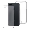 Funda Doble iPhone 7 / 8 Plus Silicona Transparente Delantera y Trasera