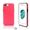 Funda Doble iPhone 7 Plus Silicona Delantera y Trasera 360 - 4 Colores