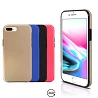 Funda Doble iPhone 8 Plus Silicona Delantera y Trasera 360 - 4 Colores