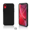 Capa dupla para iPhone XR frente e verso em silicone 360 - 4 cores