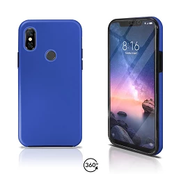 Funda Doble Xiaomi Redmi NOTE 6 Silicona Delantera y Trasera 360 - 4 Colores