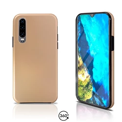 Funda Doble Huawei P30 Silicona Delantera y Trasera - 4 Colores