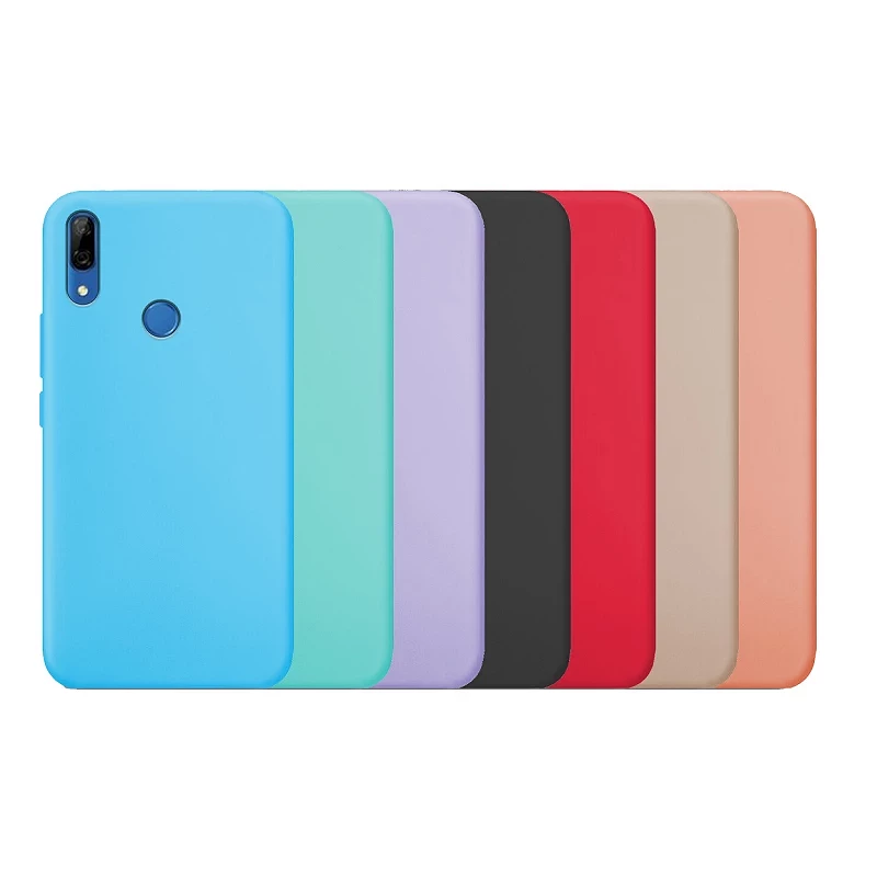 Funda Silicona Suave Huawei P Smart Z disponible en 10 Colores