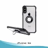 Gel Antigolpe iphone Caso Xr com suporte de anel de ímã e 360o