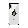 Funda Gel Antigolpe iPhone XS MAX con Imán y Soporte de Anilla 360º