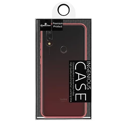 Funda Gel Xiaomi Redmi 7 Smoked con borde de color