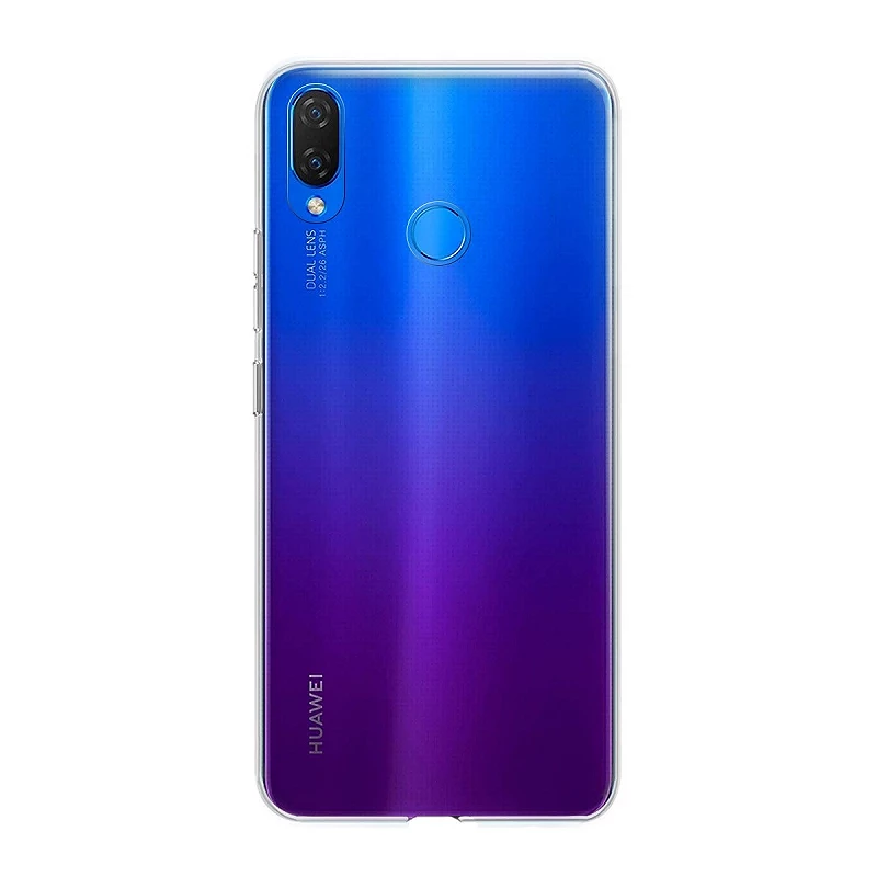 Caso de silicone Huawei P Smart Plus 2019 Ultrafine transparente