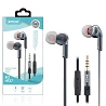 Capacetes de auscultador com microfone BWOO HF-27 cromado