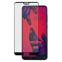 Cristal templado Full Glue 11D Premium Huawei P20 Pro Protector de Pantalla Curvo Negro
