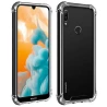 Capa de gel transparente à prova de choque Huawei Y6 2019 com cantos reforçados