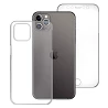 Capa dupla para iPhone 11 PRO Max 6.5 Silicone transparente na frente e atrás