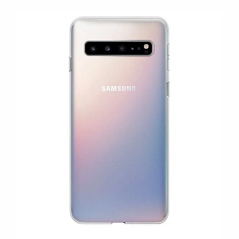 Capa de silicone ultrafina transparente Samsung Galaxy S10 5G